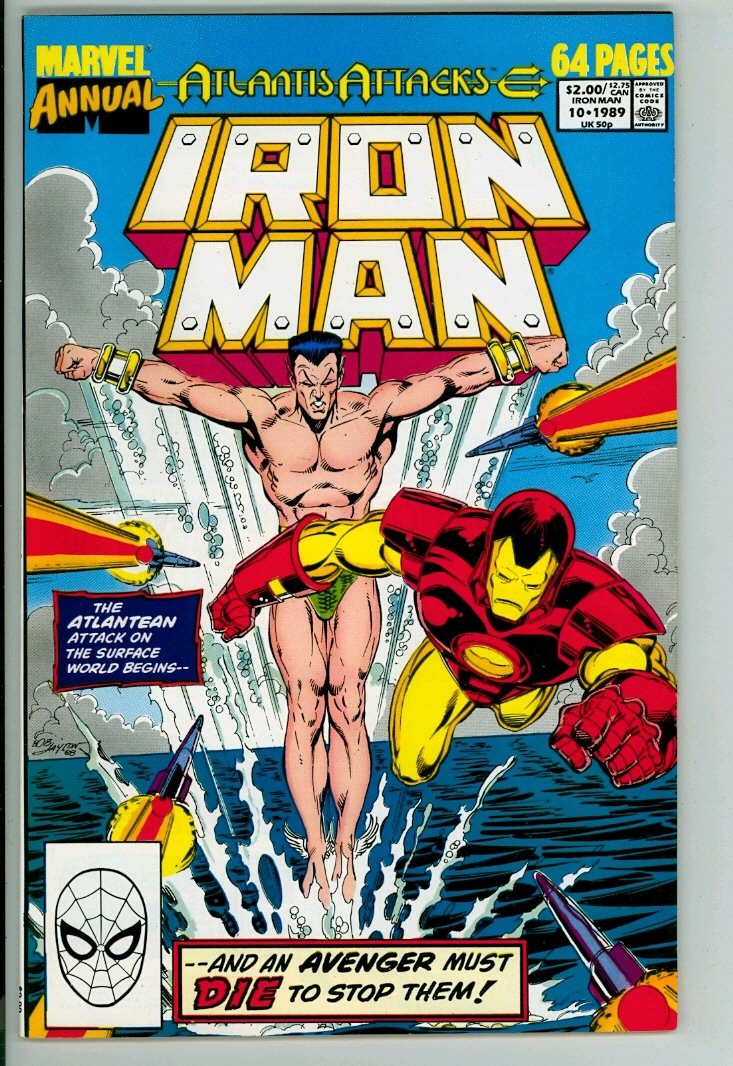 Iron Man Annual 10 (NM- 9.2) 