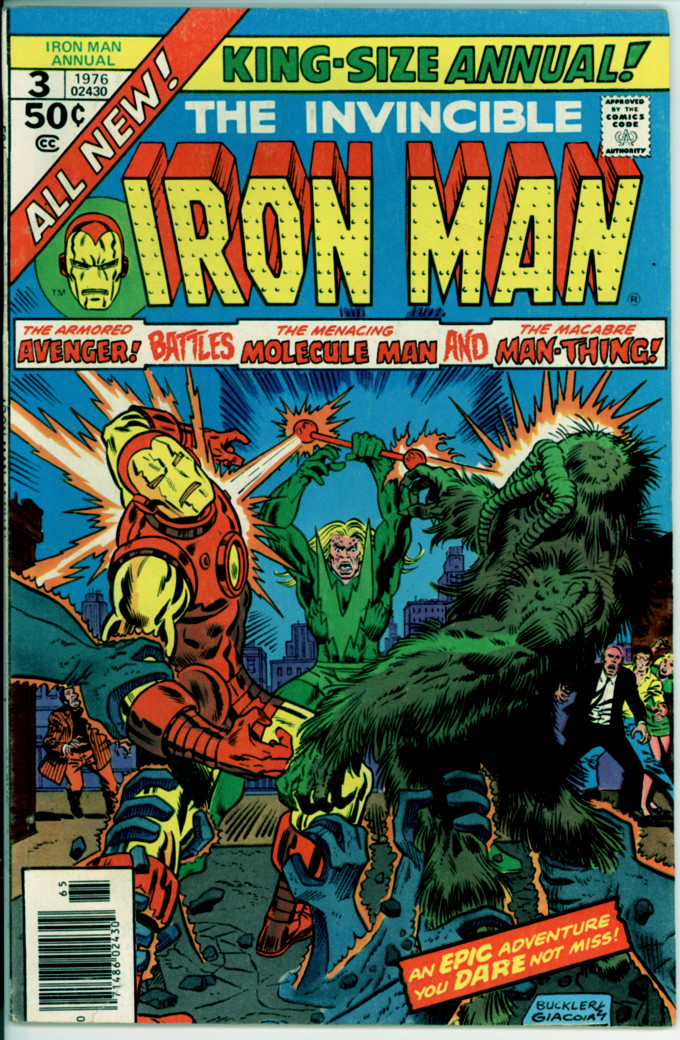 Iron Man Annual 3 (VG+ 4.5)