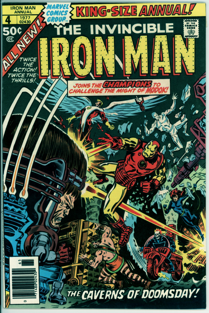 Iron Man Annual 4 (VF- 7.5)