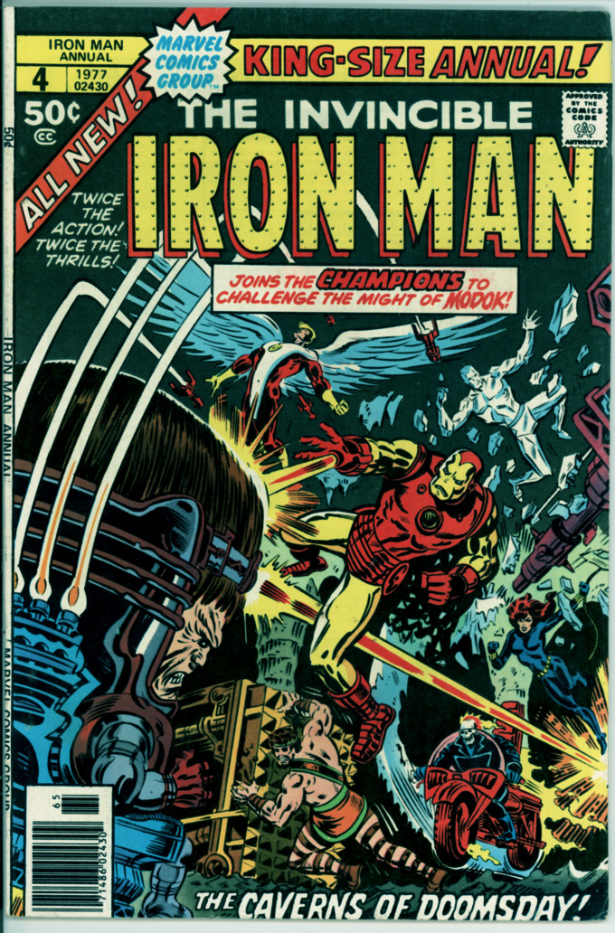 Iron Man Annual 4 (VG- 3.5)