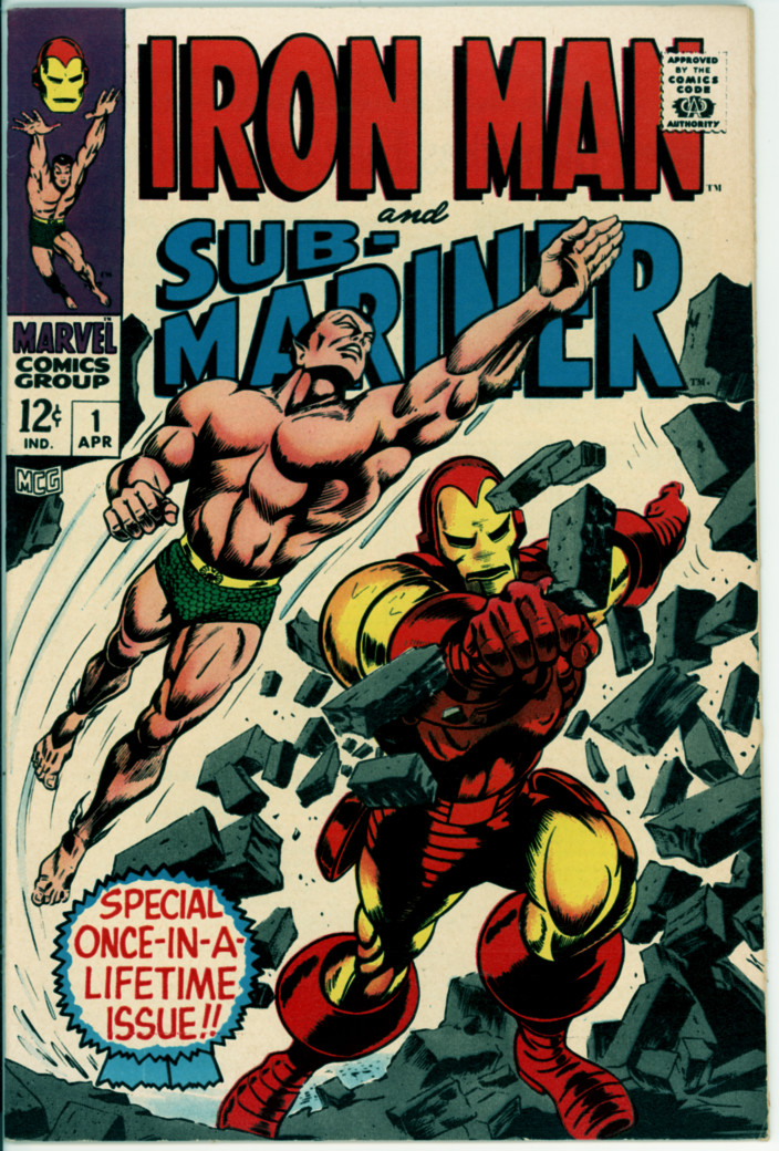 Iron Man and Sub-Mariner 1 (VF+ 8.5)
