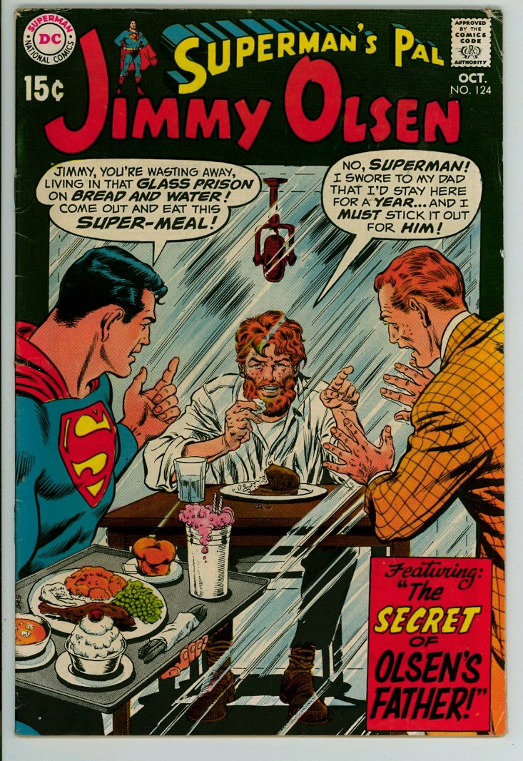 Jimmy Olsen 124 (VG+ 4.5)