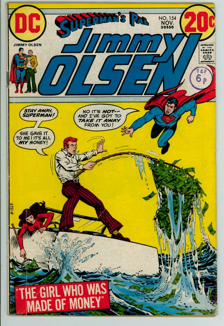 Jimmy Olsen 154 (VG- 3.5)