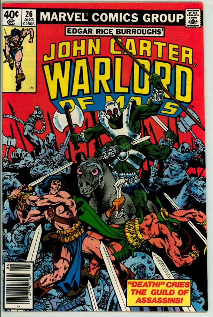 John Carter, Warlord of Mars 26 (VF+ 8.5)