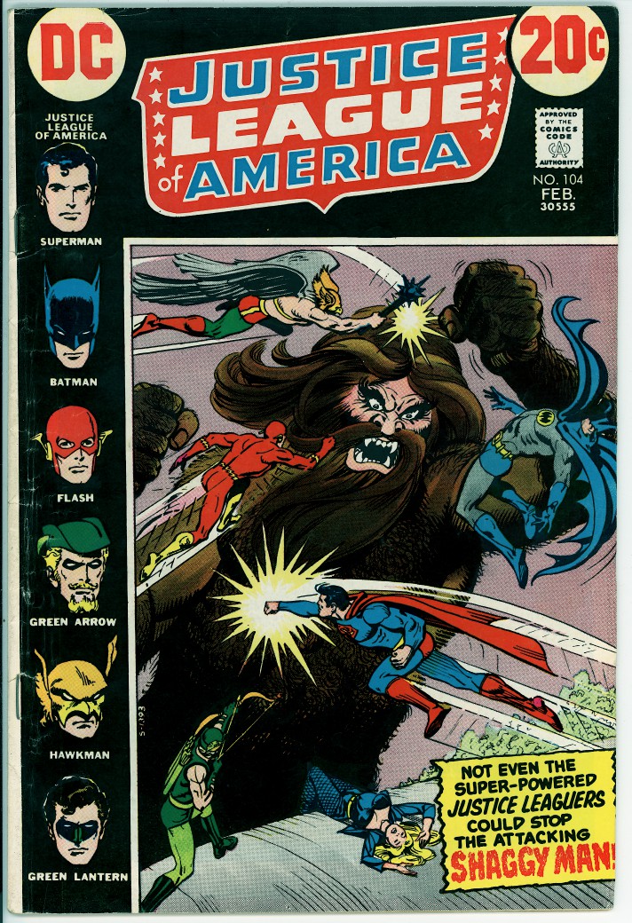 Justice League of America 104 (VG+ 4.5)
