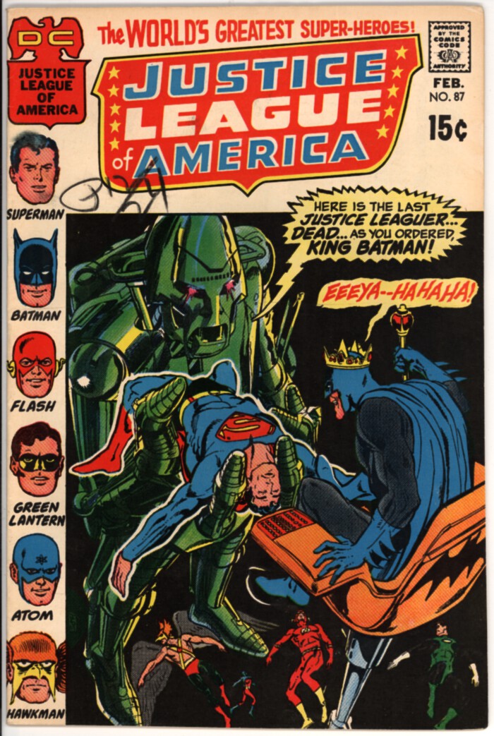 Justice League of America 87 (VG- 3.5)