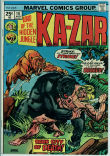 Ka-Zar, Lord of the Hidden Jungle 10 (VG- 3.5)