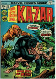 Ka-Zar, Lord of the Hidden Jungle 10 (FN- 5.5)