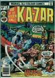 Ka-Zar, Lord of the Hidden Jungle 18 (G/VG 3.0) pence