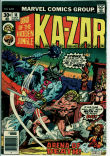 Ka-Zar, Lord of the Hidden Jungle 18 (VG 4.0)
