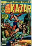 Ka-Zar, Lord of the Hidden Jungle 20 (VG 4.0)