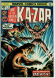 Ka-Zar, Lord of the Hidden Jungle 4 (VG+ 4.5)