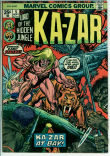 Ka-Zar, Lord of the Hidden Jungle 5 (VG+ 4.5)