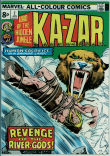 Ka-Zar, Lord of the Hidden Jungle 7 (VG/FN 5.0) pence