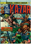 Ka-Zar, Lord of the Hidden Jungle 8 (VF 8.0)