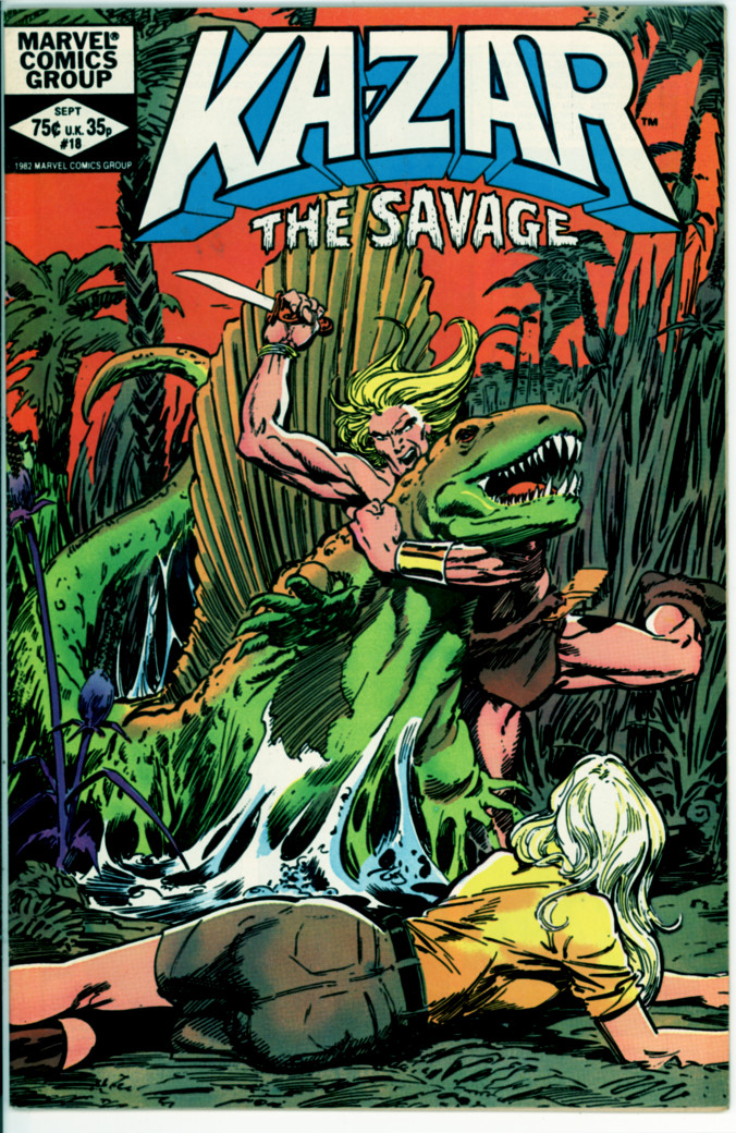 Ka-Zar the Savage 18 (FN/VF 7.0)