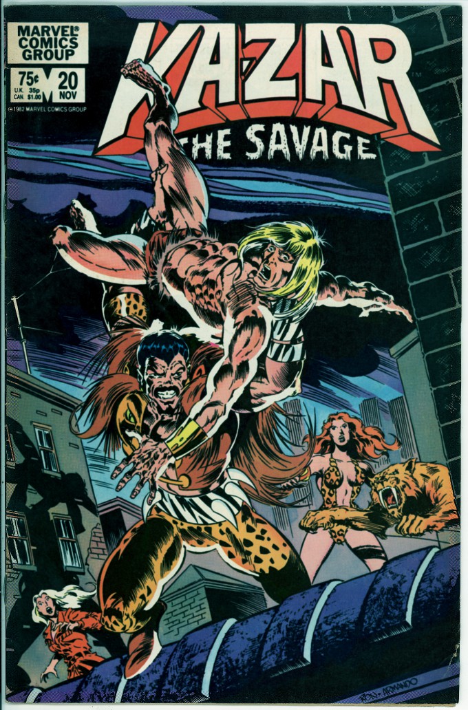 Ka-Zar the Savage 20 (VG+ 4.5)