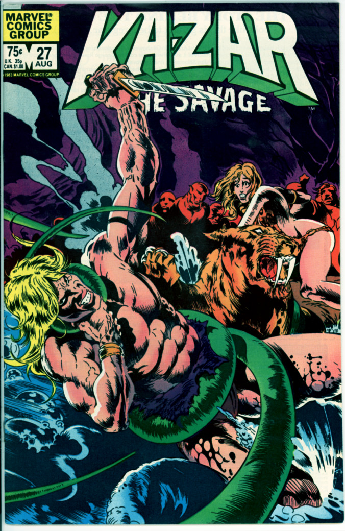 Ka-Zar the Savage 27 (VF+ 8.5)