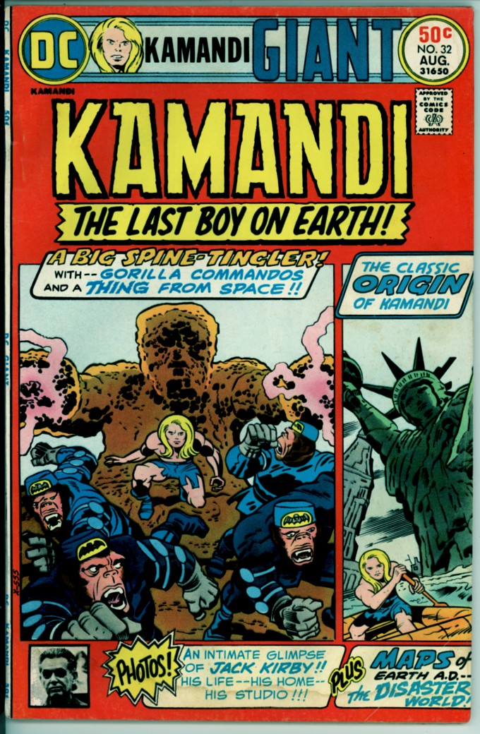 Kamandi, the Last Boy on Earth 32 (G/VG 3.0)