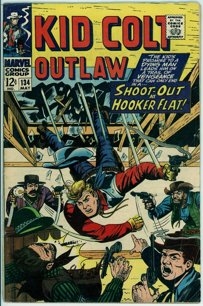 Kid Colt Outlaw 134 (G/VG 3.0)