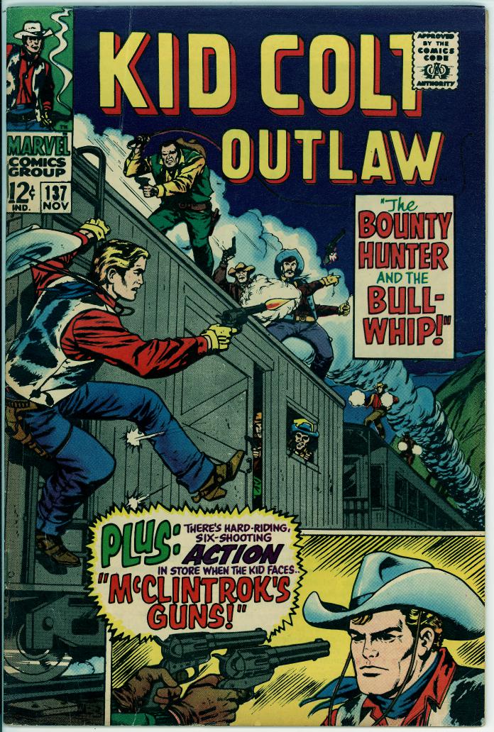 Kid Colt Outlaw 137 (VG/FN 5.0)