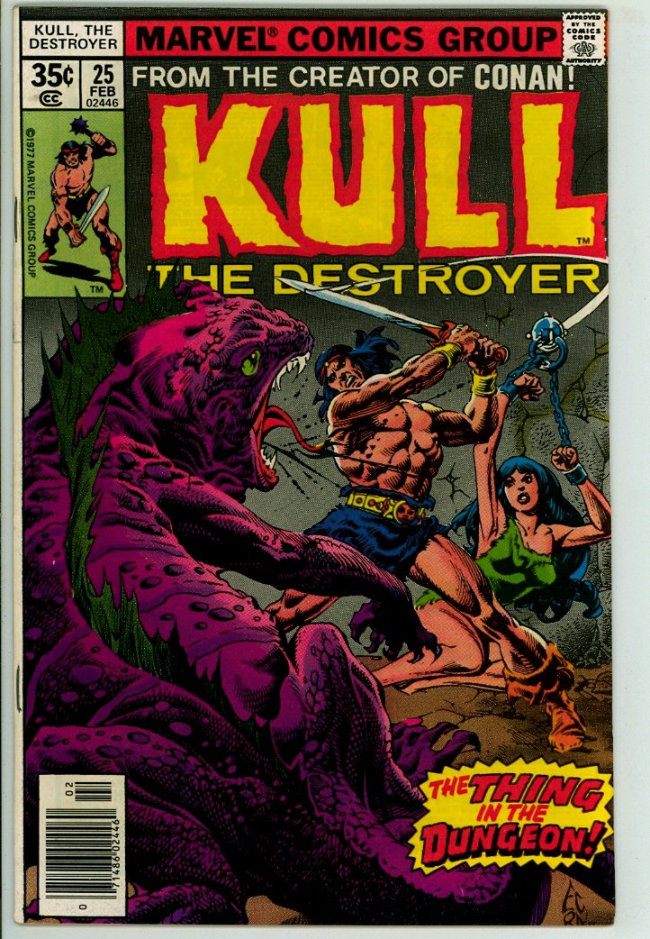 Kull the Destroyer 25 (VF- 7.5)