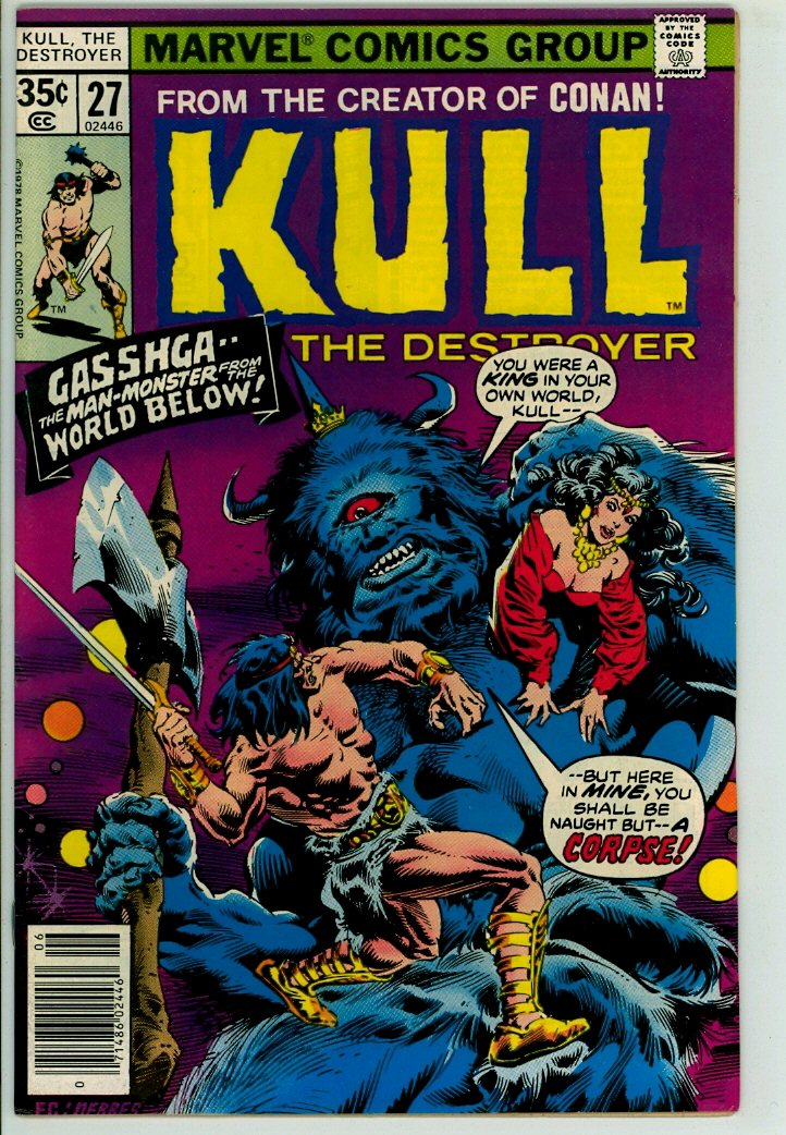 Kull the Destroyer 27 (FN/VF 7.0)