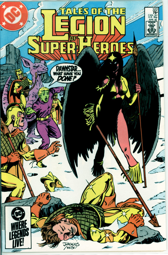 Tales of the Legion of Super-Heroes 322 (FN- 5.5)