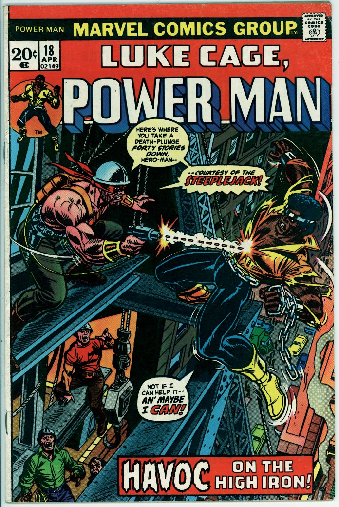 Luke Cage, Power Man 18 (VG+ 4.5)