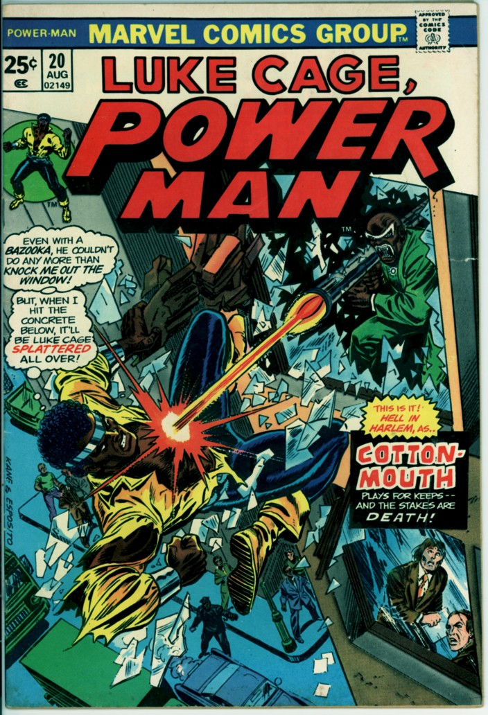 Luke Cage, Power Man 20 (VG+ 4.5)