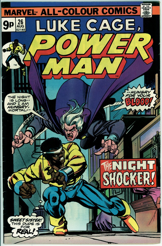 Luke Cage, Power Man 26 (VG/FN 5.0) pence