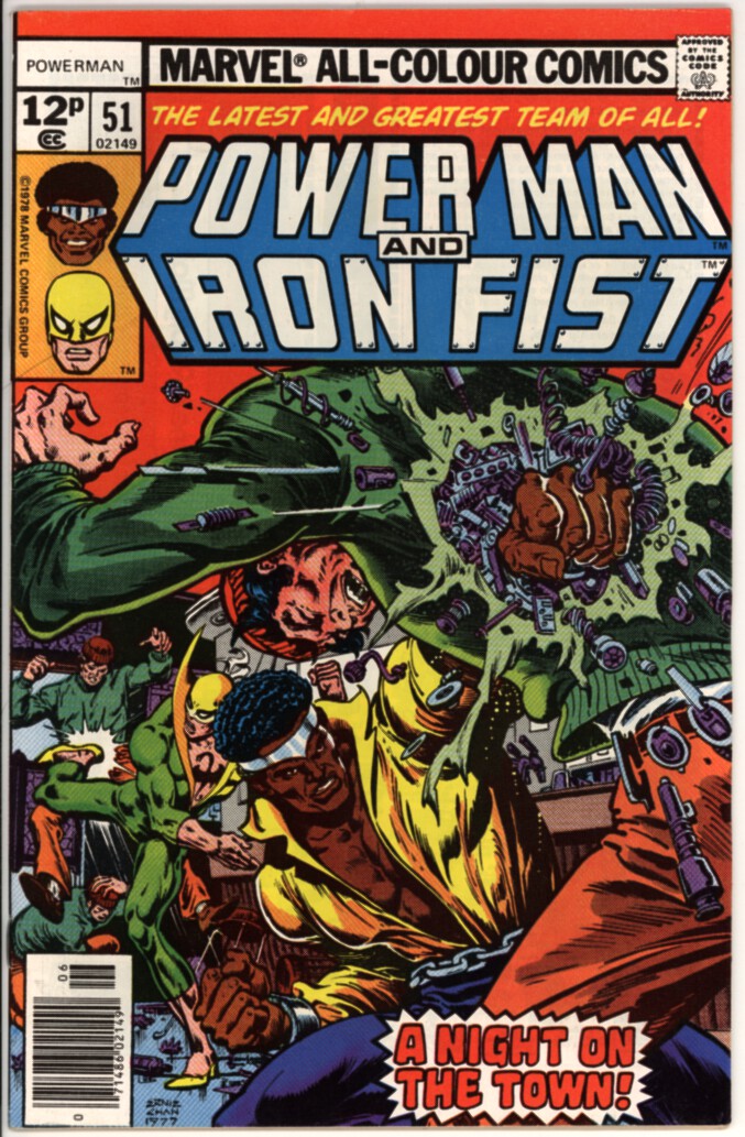 Power Man and Iron Fist 51 (VF 8.0) pence