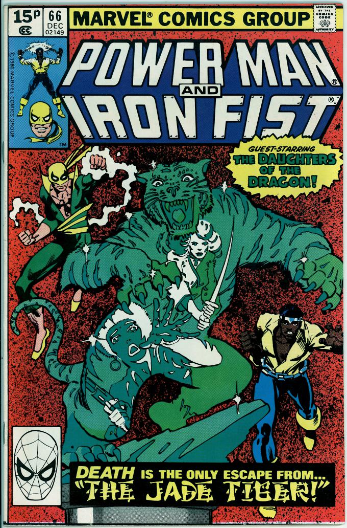 Power Man and Iron Fist 66 (FN/VF 7.0) pence