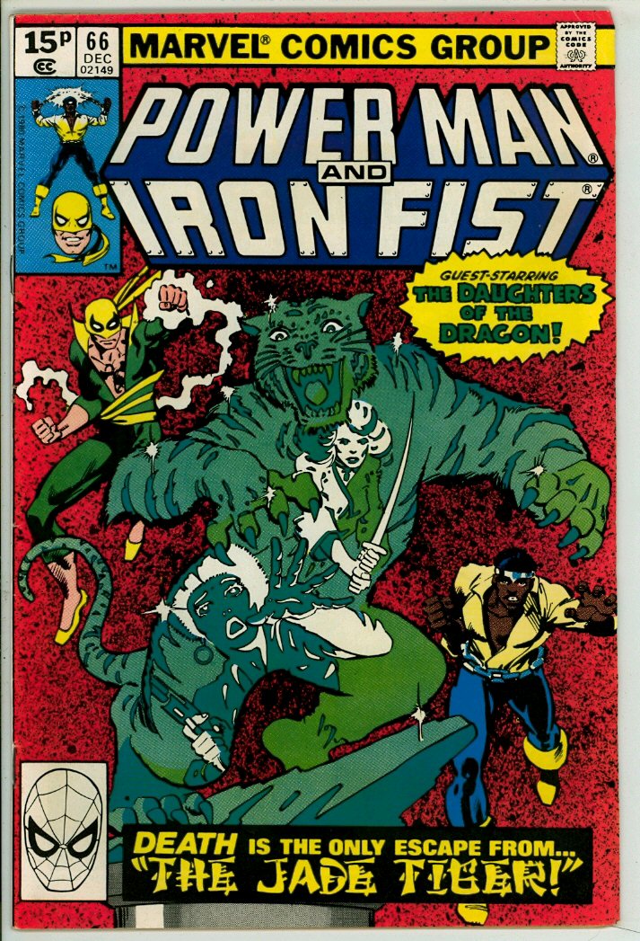 Power Man and Iron Fist 66 (VG+ 4.5) pence