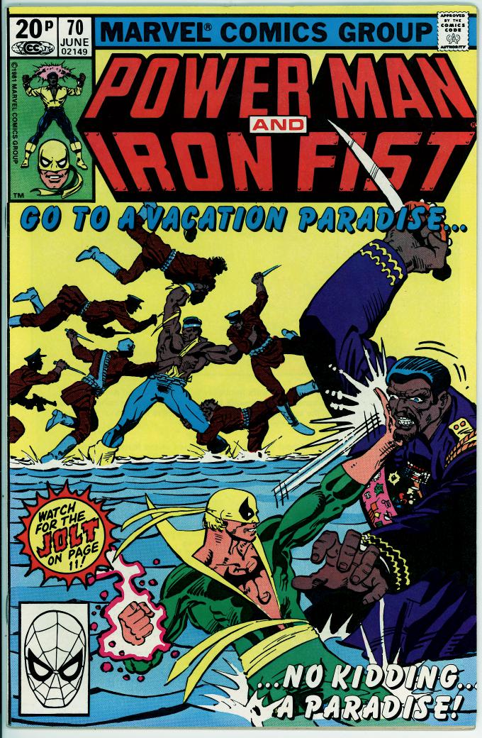Power Man and Iron Fist 70 (FN/VF 7.0) pence