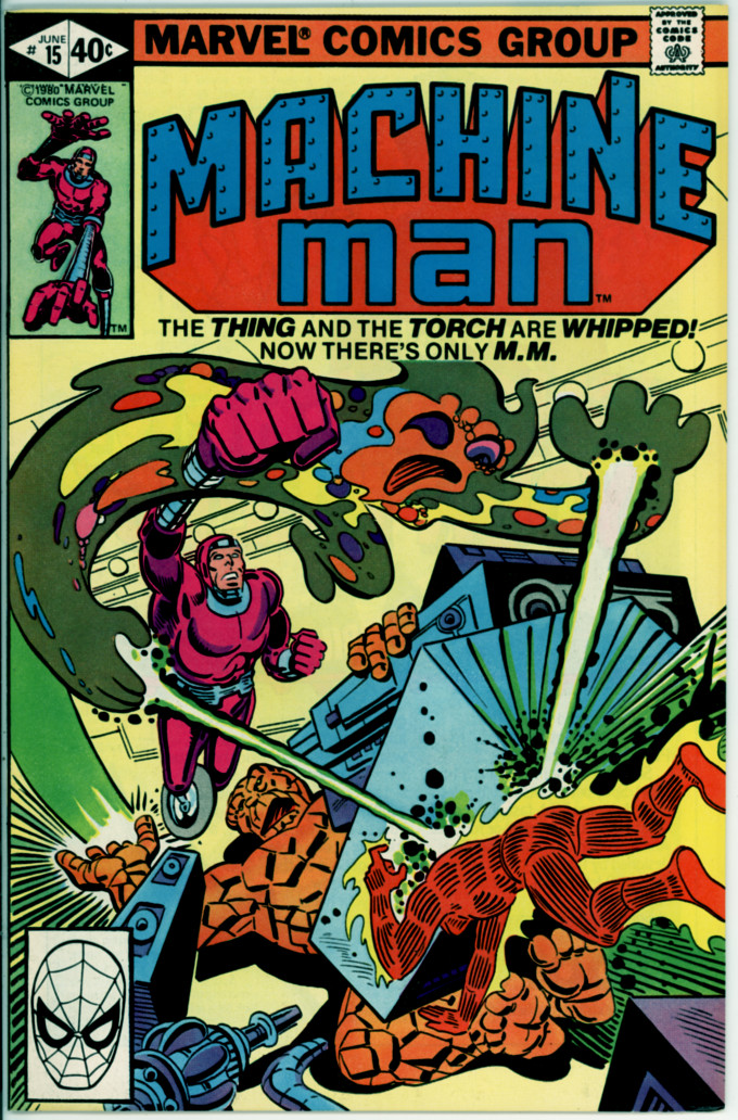 Machine Man 15 (VF+ 8.5)