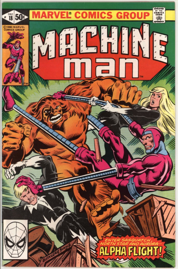 Machine Man 18 (VG 4.0) 