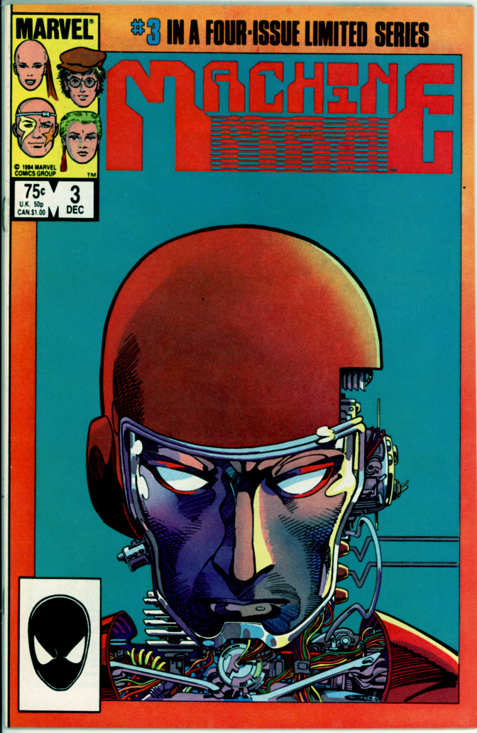 Machine Man (2nd series) 3 (NM 9.4)