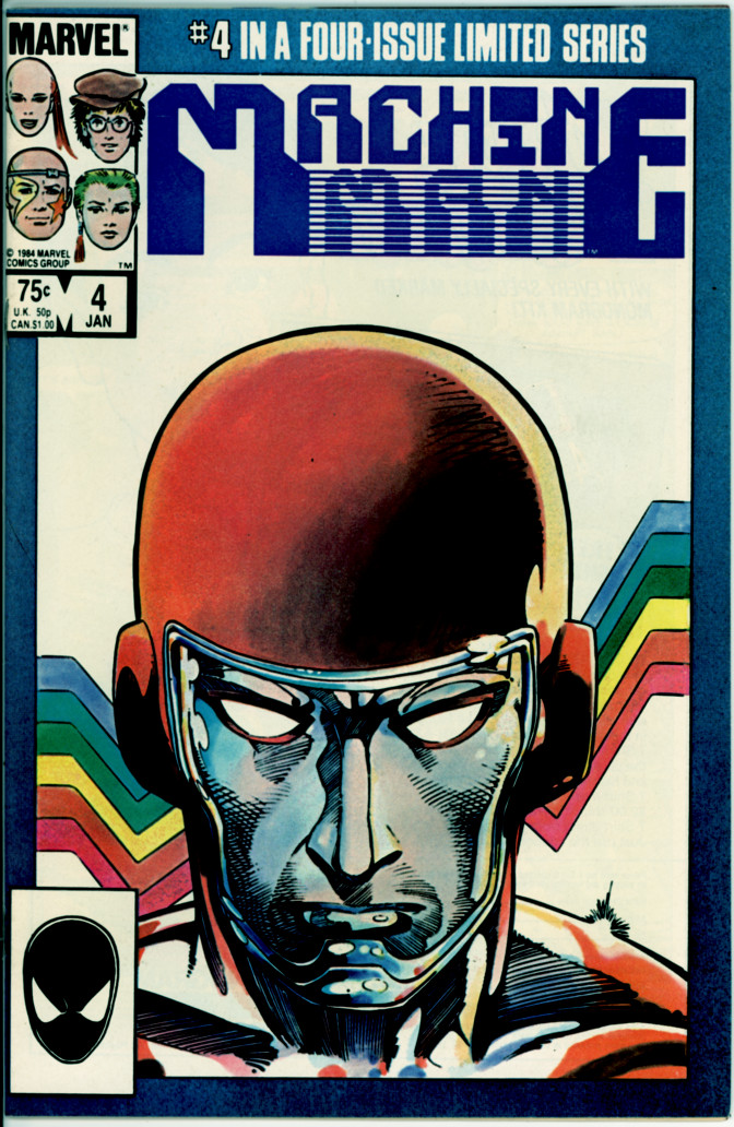 Machine Man (2nd series) 4 (NM- 9.2)