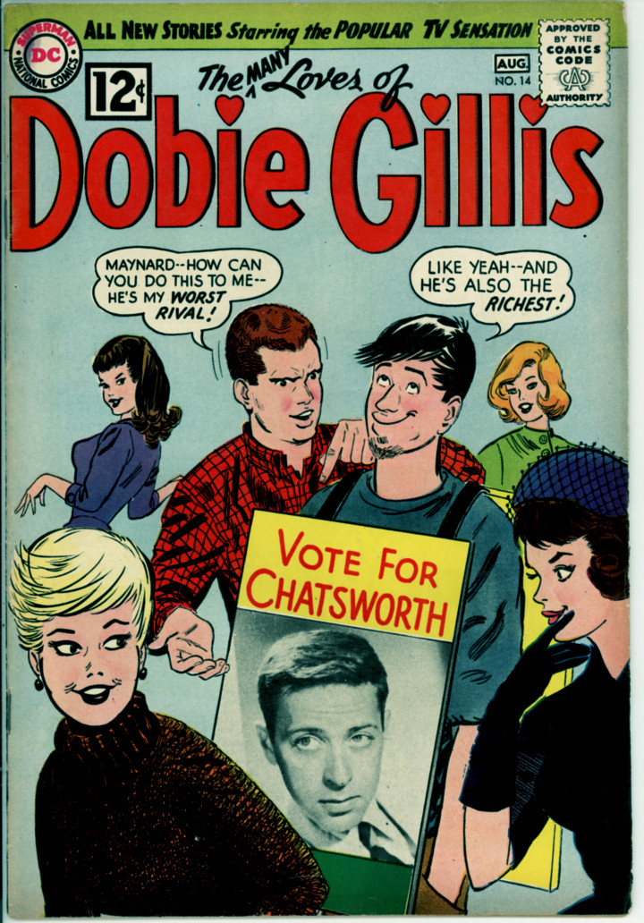 Many Loves of Dobie Gillis 14 (VG+ 4.5)