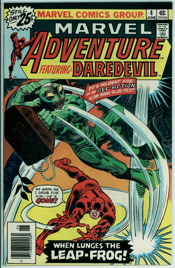 Marvel Adventure 4 (VF- 7.5)