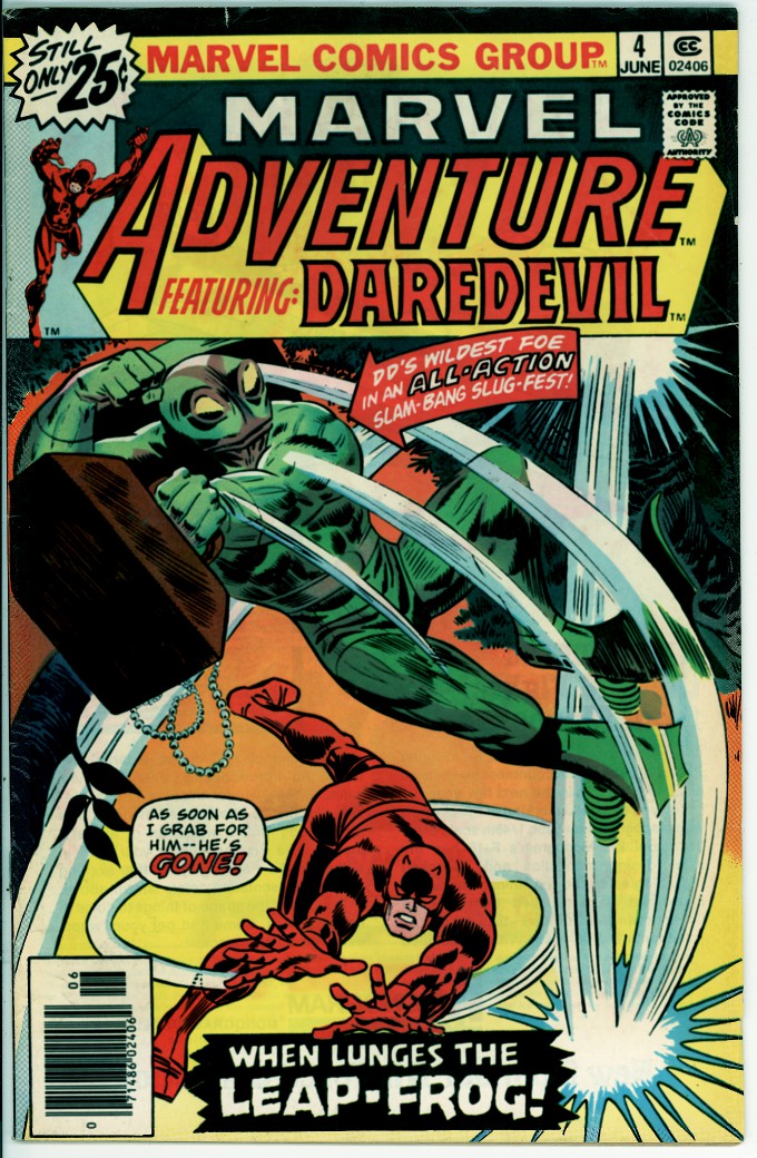 Marvel Adventure 4 (VG+ 4.5)