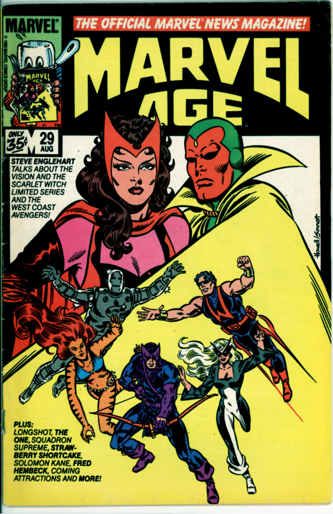 Marvel Age 29 (VG 4.0)