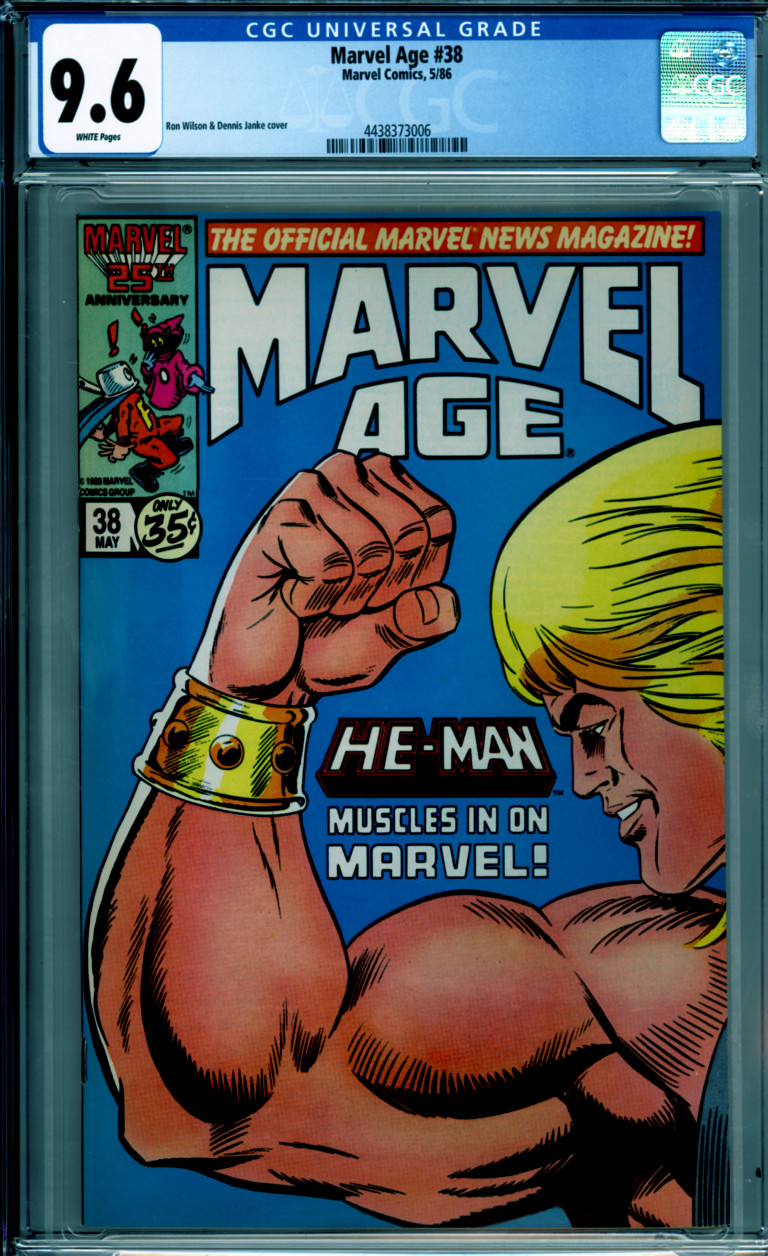 Marvel Age 38 (NM+ 9.6)