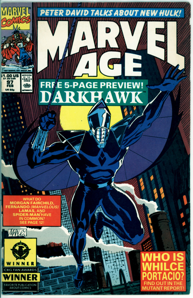 Marvel Age 97 (VG/FN 5.0)