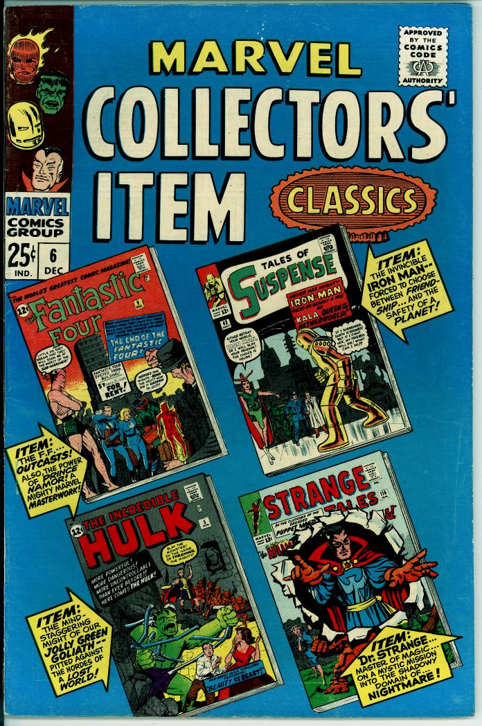 Marvel Collectors' Item Classics 6 (FN 6.0)