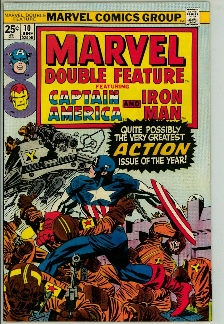 Marvel Double Feature 10 (VG 4.0)