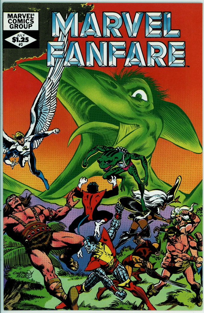 Marvel Fanfare 3 (NM- 9.2)