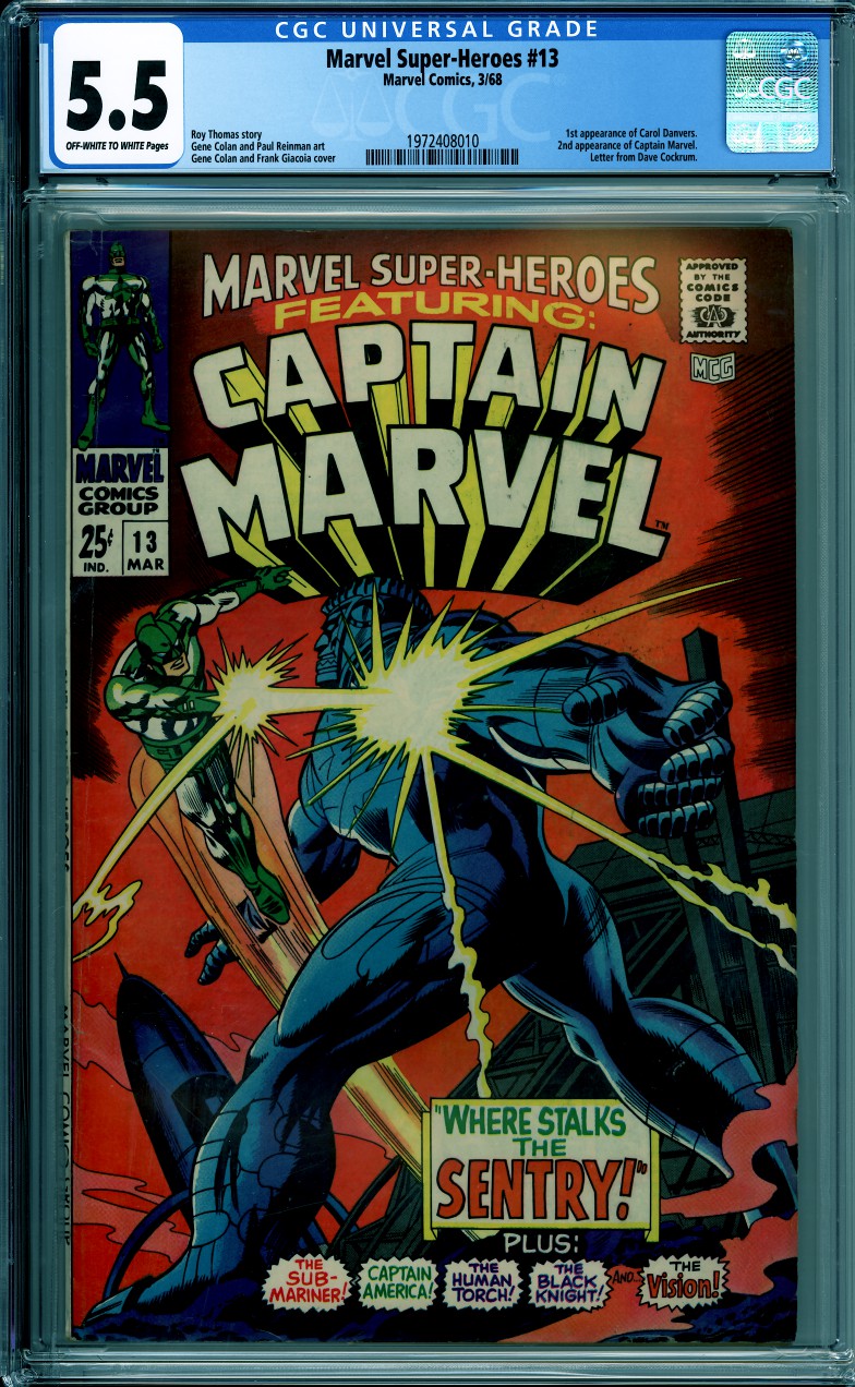 Marvel Super-Heroes 13 (CGC 5.5)