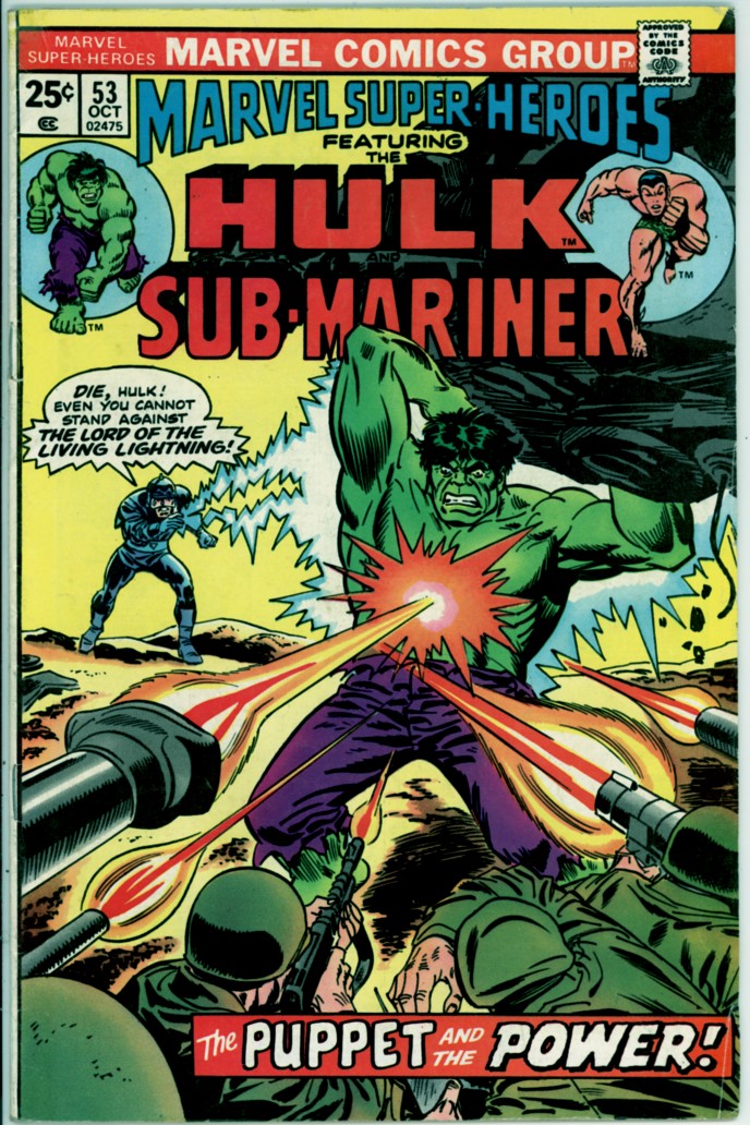 Marvel Super-Heroes 53 (VG+ 4.5)